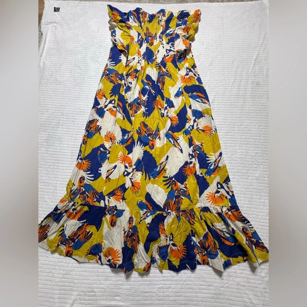 Anthropologie Vibrant Floral Maxi Skirt - Picture 7 of 7